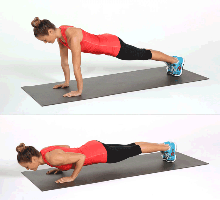 Lose Arm Fat with Push-ups