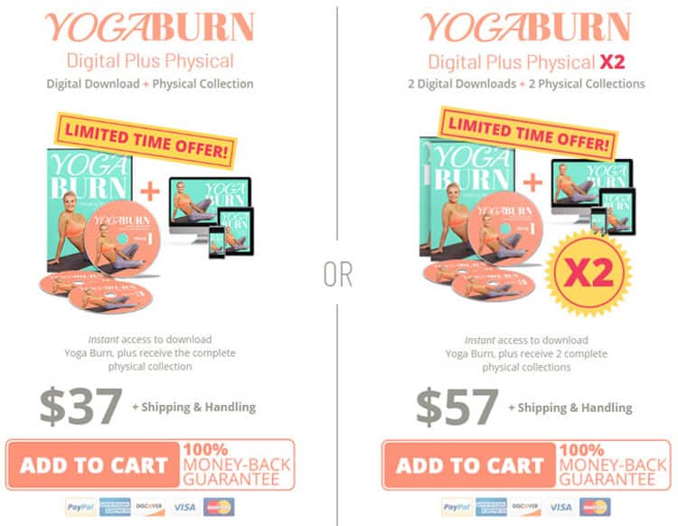 Yoga Burn Fitness System Order