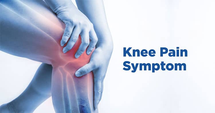 Knee pain symptoms