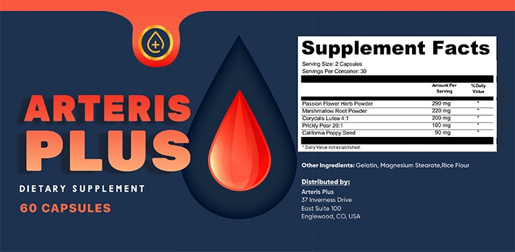 Arteris Plus Supplement Facts