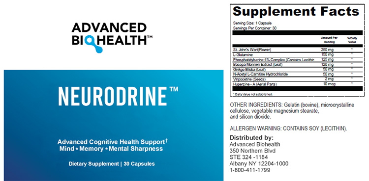 Neurodrine Ingredients