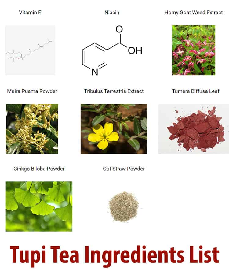 Tupi Tea Ingredients