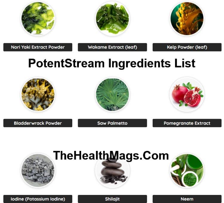 Potent stream prostate health ingredients