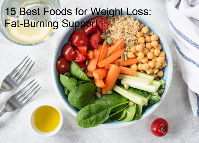 15 Best Foods for Weight Loss: Fat-Burning Support