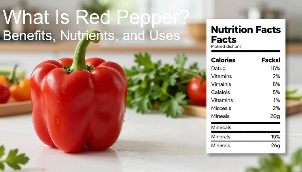 What Is Red Pepper? Benefits, Nutrients, and Uses