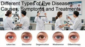 Different Types of Eye Diseases: Causes, Symptoms and Treatments