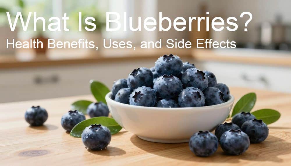 What Is Blueberries? Health Benefits, Uses, and Side Effects