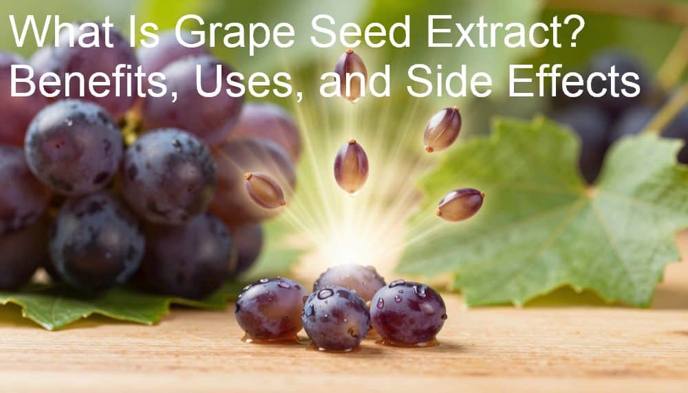 What Is Grape Seed Extract? Benefits, Uses, and Side Effects