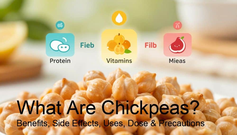 What Are Chickpeas? Benefits, Side Effects, Uses, Dose & Precautions
