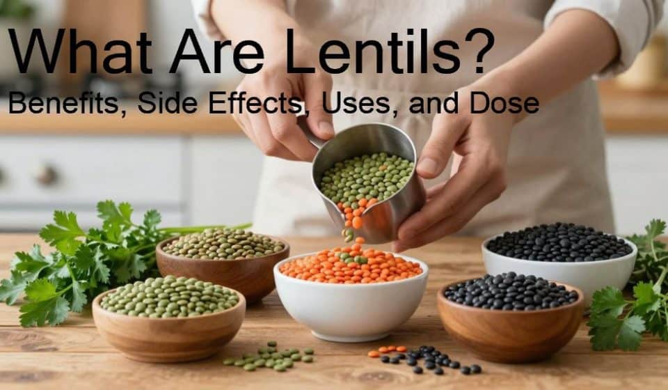 What Are Lentils? Benefits, Side Effects, Uses, and Dose