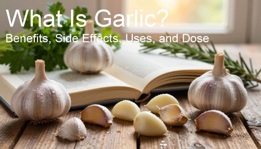 What Is Garlic? Benefits, Side Effects, Uses, and Dose