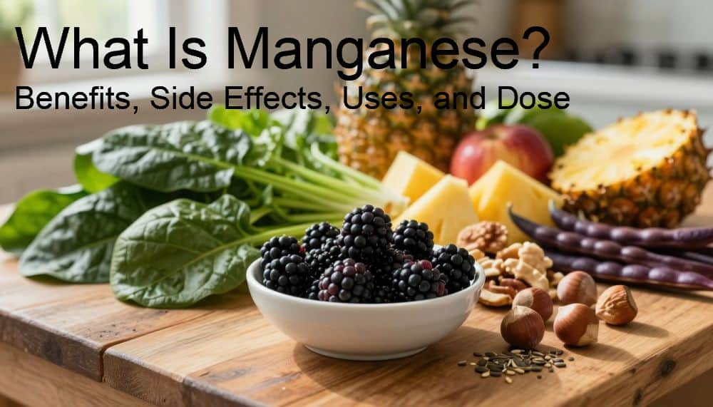 What Is Manganese? Benefits, Side Effects, Uses, and Dose