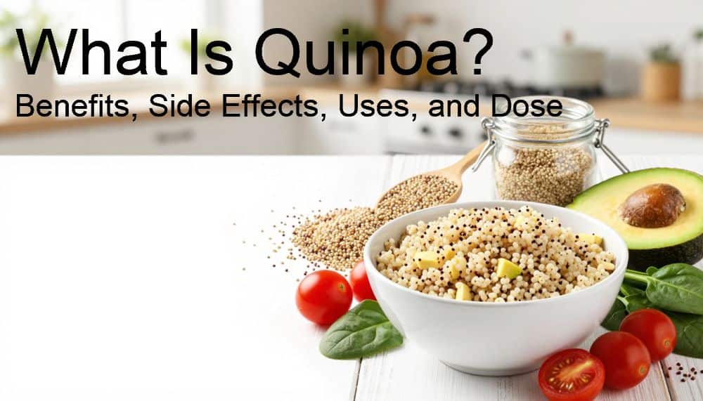 What Is Quinoa? Benefits, Side Effects, Uses, and Dose