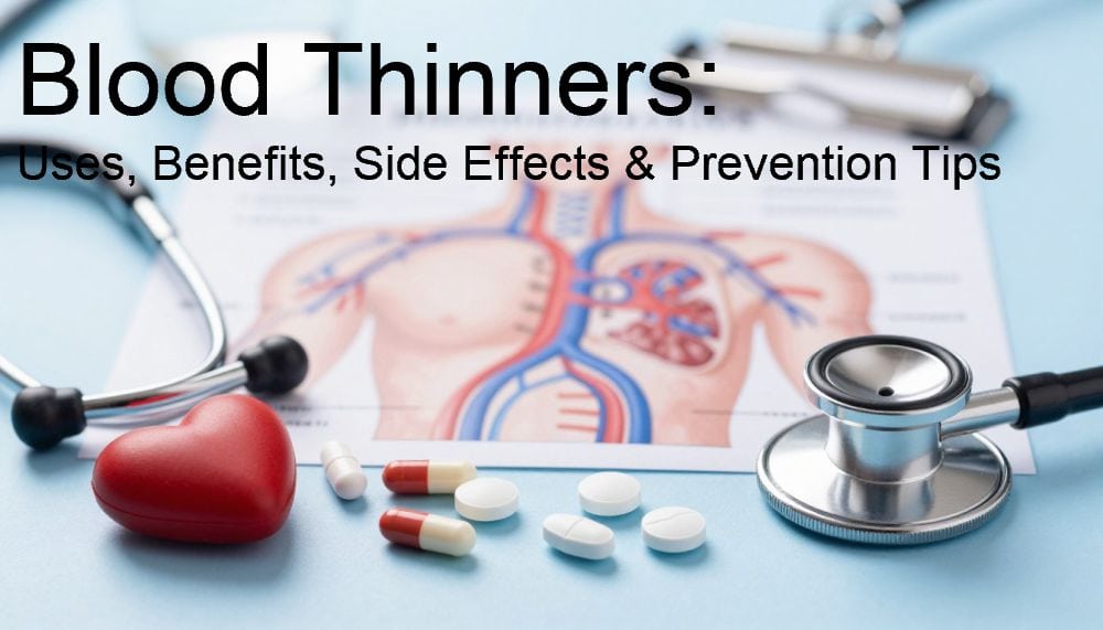 Blood Thinners: Uses, Benefits, Side Effects & Prevention Tips
