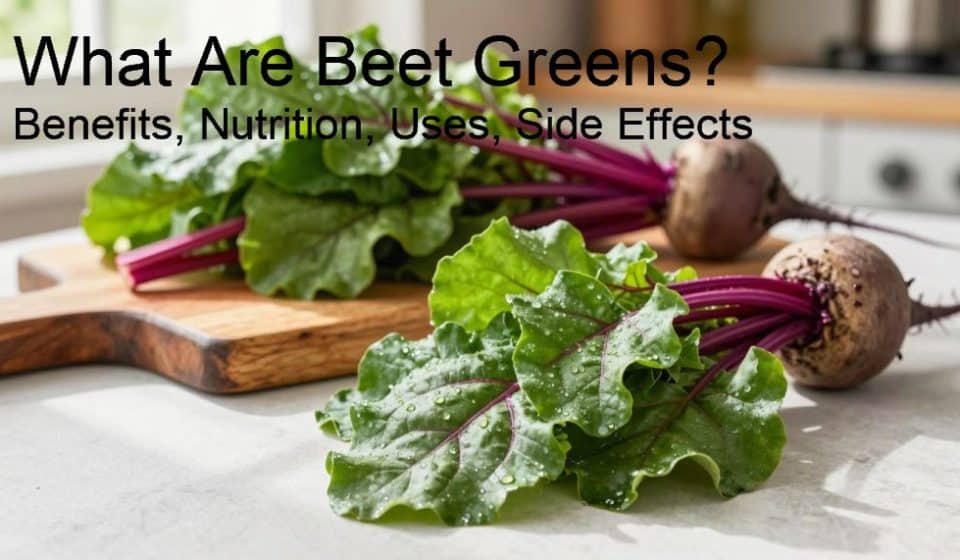 What Are Beet Greens? Benefits, Nutrition, Uses, Side Effects