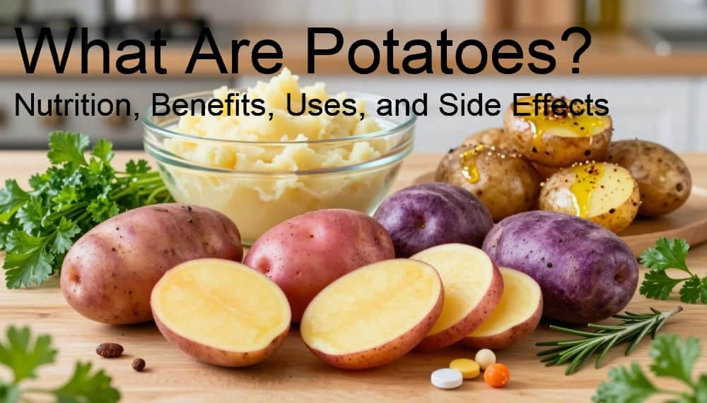 What Are Potatoes? Nutrition, Benefits, Uses, and Side Effects