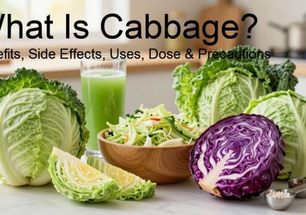 What Is Cabbage? Benefits, Side Effects, Uses, Dose & Precautions