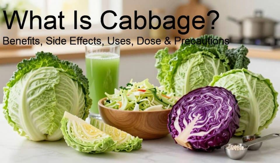 What Is Cabbage? Benefits, Side Effects, Uses, Dose & Precautions