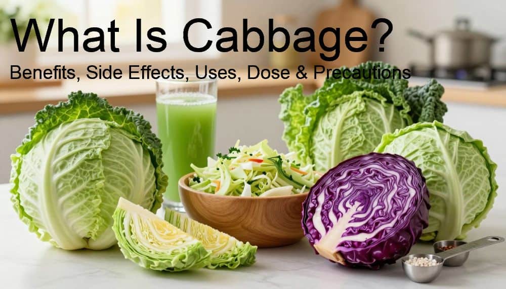What Is Cabbage? Benefits, Side Effects, Uses, Dose & Precautions
