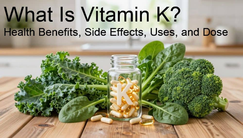 What Is Vitamin K? Health Benefits, Side Effects, Uses, and Dose

