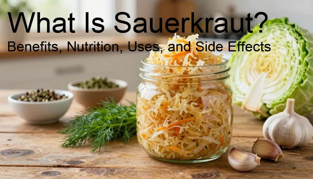 What Is Sauerkraut? Benefits, Nutrition, Uses, and Side Effects
